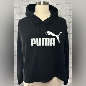 Puma Women’s Black Crop Hoodie